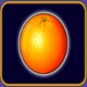 100 super hot orange symbol