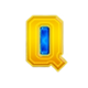 12 volt diamonds q symbol