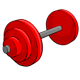 2016 gladiators dumbbell symbol