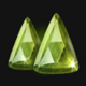 3 coins green symbol