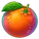 3 crown coins orange symbol