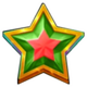 3 crown coins star symbol