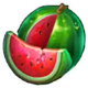 3 crown coins watermelon symbol
