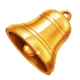 3 flaming clovers bell symbol