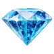 3 flaming clovers diamond symbol