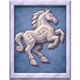 3 orbs of zeus horse symbol