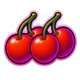 3 power coins running wins cherry symbol