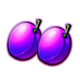 3 power coins running wins plum symbol