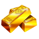 3 super porky banks gold symbol