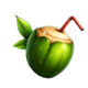 3 volcano power juice fruit symbol