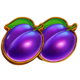 3x5 hold the spin plums symbol