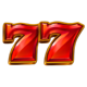 3x5 hold the spin red sevens symbol