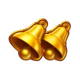 3x5 royal piggy hold the spin bells symbol
