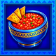 4 chili pots hold and win food symbol