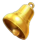 4 supershiny diamonds hold and win bell symbol