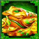 5 lions megaways green frog symbol