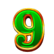 7 clovers of fortune 10 symbol