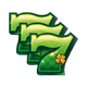 9 pots of gold king millions 777 symbol