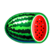 a big cherry watermelon symbol