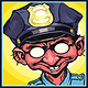 afk airport security police symbol