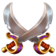 ahoy royale swords symbol