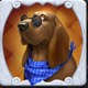 alices mad fortune dog symbol
