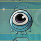 alien planets blue symbol