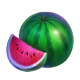 all star fruits waternelon symbol