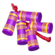 always up x10000 purple firecrackers symbol