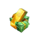 amazing link bounty wanted ingot cash symbol