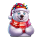 amazing link christmas boost polar bear symbol
