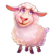 amazing link cluckin riches pink sheep symbol