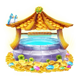 amazing link riches wishing well symbol