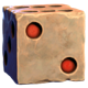ancient troy dice 2 number symbol
