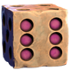 ancient troy dice 6 number symbol