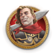 ancient troy man red symbol