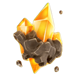 astro treasures yellow crystal symbol