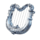 athenas treasure harp symbol