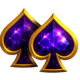 atomic coins running wins spades symbol