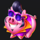 bacon banker piggy symbol
