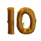 beary wild bee 10 symbol
