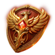 betsoft phoenix inferno shield symbol