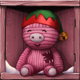 big bad wolf christmas doll symbol
