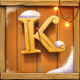 big bad wolf christmas k symbol