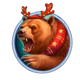 big catch bonanza christmas catch bear symbol