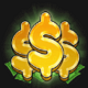 big piggy bank dollar symbol