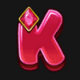 big piggy bank k symbol