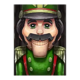 big stack nutcrack green nutcracker symbol
