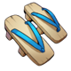 big sumo geta sandals symbol