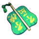 big sumo green fan symbol